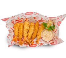 Креветки в кляре с азиатским соусом