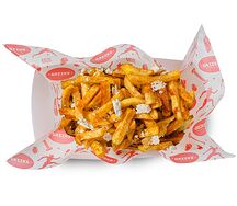 Батат фри с фетой и орегано 