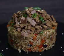 Рис с говядиной