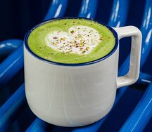 Матча фисташка, гималайская соль