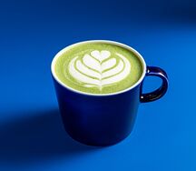 Матча Дыня-матча-базилик