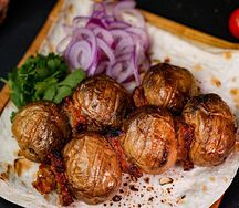 Картофель с курдюком 