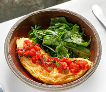 Омлет с ветчиной и сыром