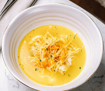 Куриный суп с домашней лапшой