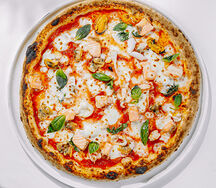 Пицца с морепродуктами