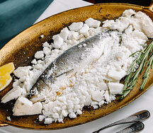 Сибас в соли