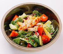 Салат с крабом