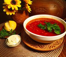 Борщ кубанский