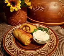 Блины с мясом
