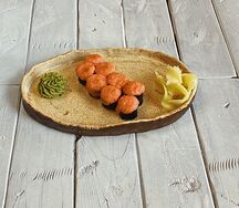 Запечённые маки с креветкой