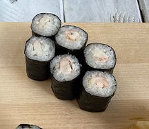 Маки с креветкой