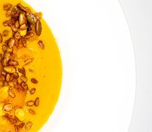 Тыквенный суп-пюре с кукурузой