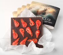 Крафтовый шоколад Черноморская креветка