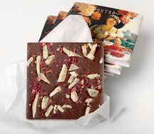 Крафтовый шоколад Имбирная роза