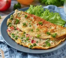 Овсяный омлет