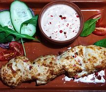 Сочная курочка на шпажке