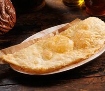 Чебурек с сыром и зеленью