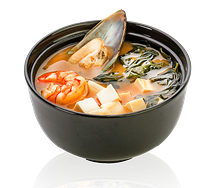 Мисо с морепродуктами