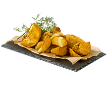 Пикантный картофель в специях