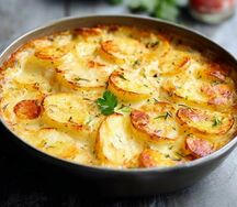 Картофельный гратен
