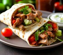 Шаурма с сочной свининой