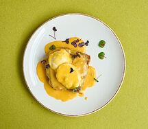 Д Яйцо бенедикт с семгой