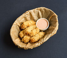 Хрустящие креветки в катаифи