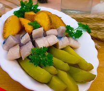 Селядзец пад шклянец