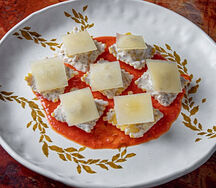 Равиоли с ягненком и пекорино