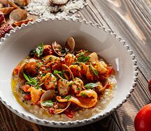 Ризотто с морепродуктами