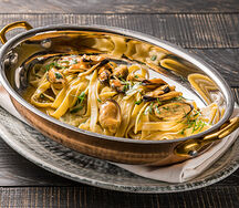 Лингвини с мидиями, которые вернулись из Индии