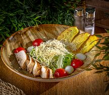 Цезарь с теплой курицей
