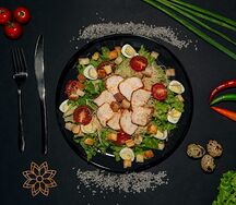 Цезарь с курицей