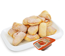 Байтсы с джемом и корицей