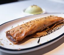 Пахлава с ванильным кремом