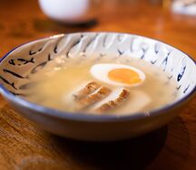 Куриный бульон с орзо