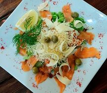 Рыбное карпаччо