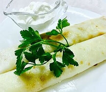 Блинчики с птицей