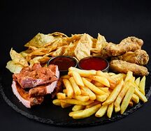 Сет к пиву с копчеными рёбрами