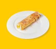 Блинчик с персиком и крем-чизом
