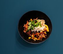 Wok с говядиной