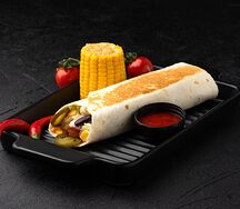 Буррито с курицей острый