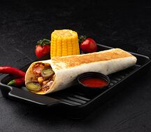 Буррито с говядиной острый