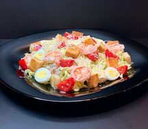 Салат Цезарь с креветкой