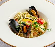 Паста с морепродуктами 