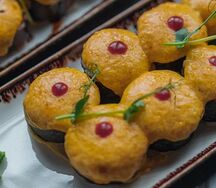 Горячий ролл с курицей