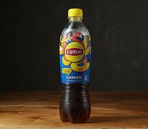 Холодный черный чай Lipton Лимон