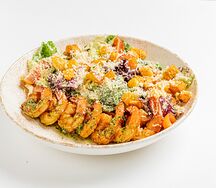 Салат Цезарь с креветками XL