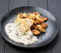 Филе цыпленка с ньокками