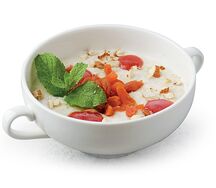 Овсяная каша с курагой